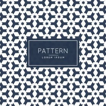 Abstract shape pattern decoration Stock Illustration