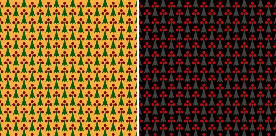 Abstract Shape Pattern Design Background Stock Illustration