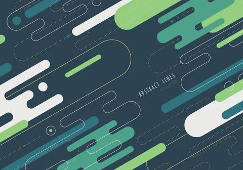 Abstract shape pattern design decorative artwork style. Stock Illustration