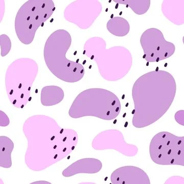 Abstract shape pattern Stock Illustration