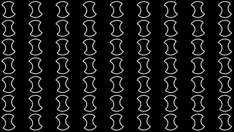 Abstract Shape Pattern Rotating Loop Background Stock Footage 341993737