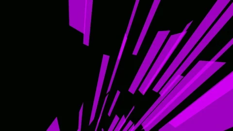 Abstract shape race Stock Footage 98175534