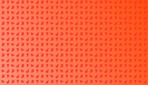 Abstract shape red seamless pattern vector cartoon isolated illustration tile Stock Photos