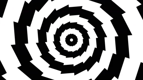 Abstract shape rotated gear teeth sixteen -  visual illusion 스톡 동영상 47776500