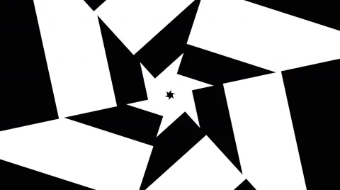 Abstract shape rotated gear teeth six -  visual illusion Vídeos de archivo 47776587