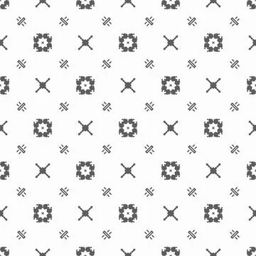 Abstract shape seamless, ornament pattern ready to print Stock Illustration