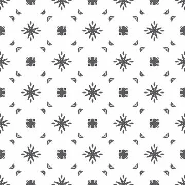 Abstract shape seamless, ornament pattern ready to print Stock Illustration