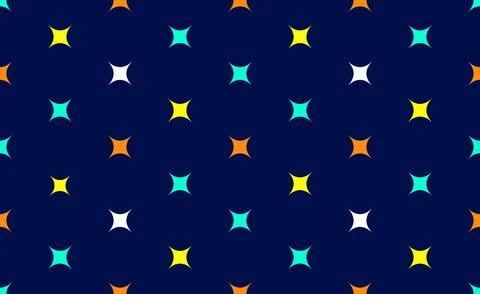 Abstract shape seamless pattern background template Stock Illustration