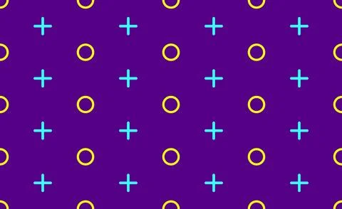 Abstract shape seamless pattern background template Stock Illustration