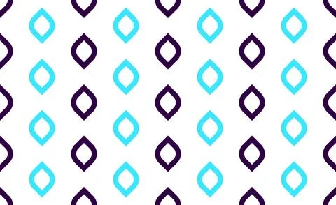Abstract shape seamless pattern background template Stock Illustration