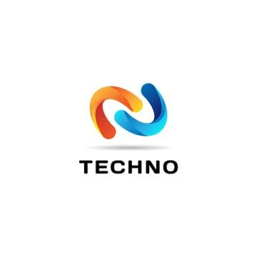 Abstract Shape Technology Logo Sign Symbol Icon Stock Illustration