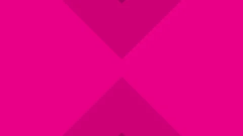 Abstract shape transition animation in 4K geometric shapes in shades of pink Stock Footage 333411745