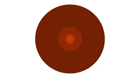 Abstract shape transition animation in 4K featuring a clean between a solid Vidéo 333412058