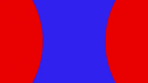 Abstract shape transition animation in 4K features a between geometric shapes Vídeo Stock 333412311