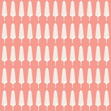 Abstract shape tree pattern design blue background vector Illustrazione stock