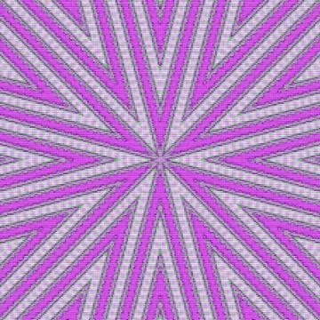 Abstract Shape in triangles pink rays Stock Illustration