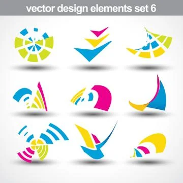 Abstract shape vector Stock Illustration