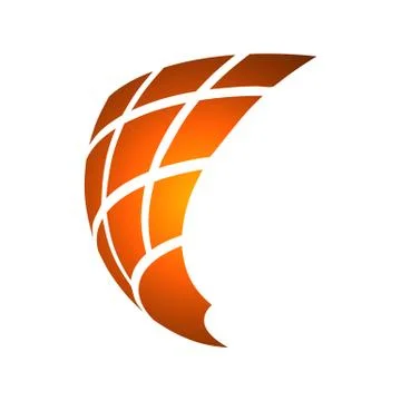 Abstract shape vector logo design illustrator. Vector logo element. Geometric Stock Illustration