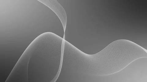 Abstract shape wave lines background animation, Abstract background with fl.. Stock Footage 329202557