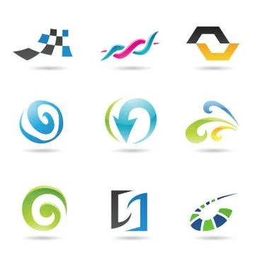 Abstract Shapes 1 Stock Illustration