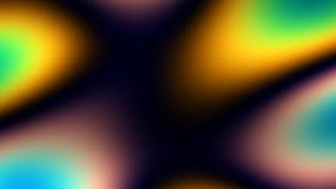 Abstract shapes and colors blend in dynamic visual display Stock Footage 338287814