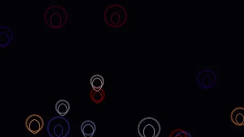 Abstract shapes and colors create a dynamic visual effect Stock Footage 340241741