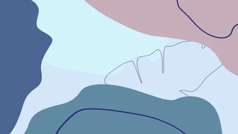 Abstract shapes and lines a captivating composition of abstract shapes Stock Footage 302916703