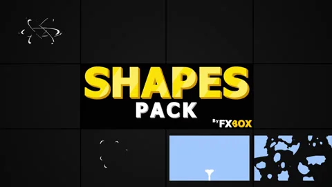 Abstract Shapes and Transitions Pack Stock Footage 130913993