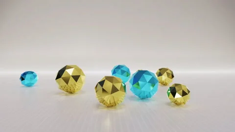 Abstract Shapes Background Stock Footage 172404129