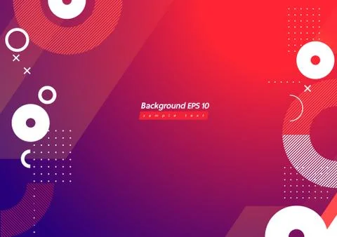 Abstract shapes background Stock Illustration