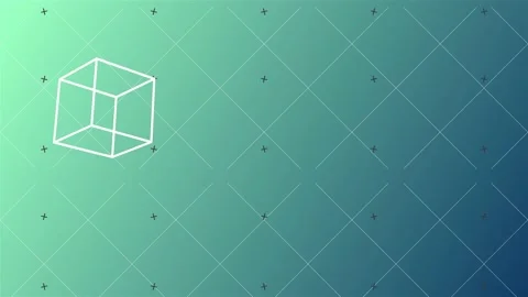 Abstract Shapes Background. Motion Background Stock Footage 231846120