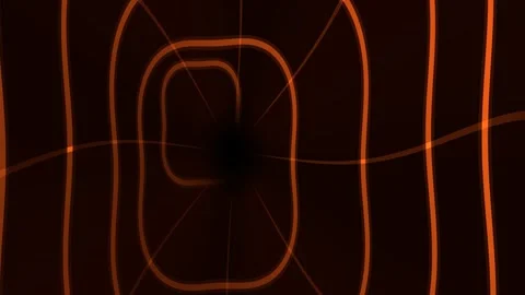 Abstract shapes create dynamic patterns in dark space Stock Footage 340351906