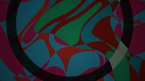 Abstract shapes in dark colors. Stock Footage 335347545