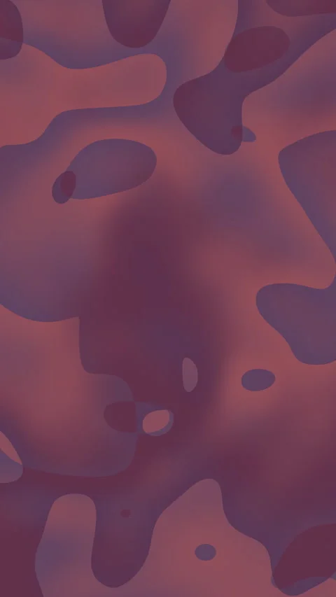 Abstract Shapes Drifting Across Soft Purple Gradient Background Stock Footage 334849373