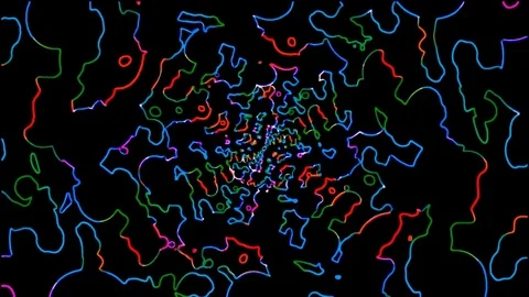 Abstract shapes Video stock 79805661