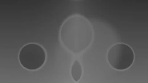 Abstract Shapes Forming in Soft Light with Gentle Gradient Background 库存影片 330120882