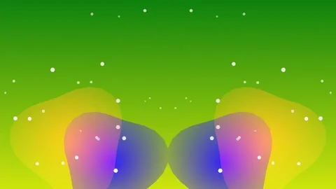 Abstract Shapes with Gradient Background and Dots. Stock Footage 329290522