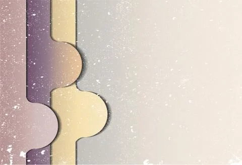 Abstract shapes on gray background. Stock Illustration