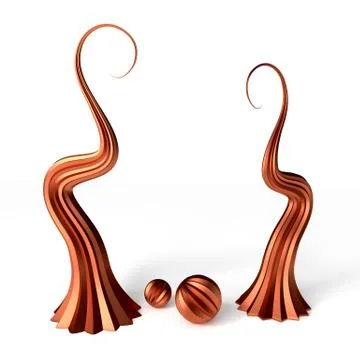 Abstract shapes Stock Illustration