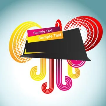 Abstract shapes Stock Illustration