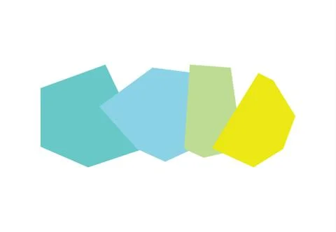 Abstract shapes 스톡 일러스트