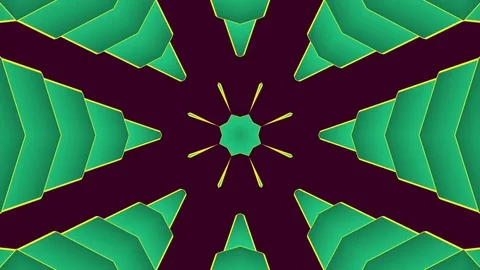 Abstract Shapes Kaleida Stock Footage 72901542