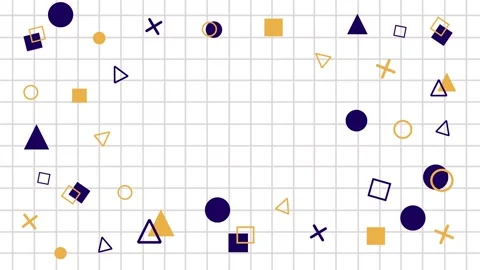 Abstract Shapes Loop Background Stock Footage 332724446