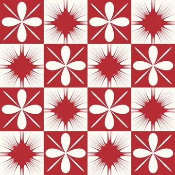 Abstract shapes modern seamless pattern. Fabric and cover surface pattern design Stock Illustration