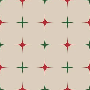 Abstract shapes modern seamless pattern. Fabric and cover surface pattern design Stock Illustration