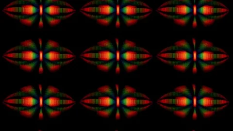 Abstract shapes moving upwards Stock Footage 69708301