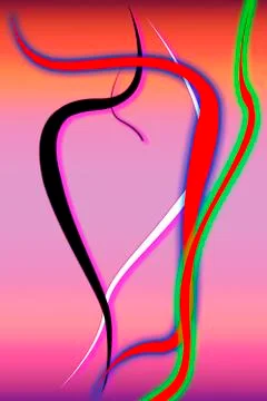 Abstract shapes multicolor backgrounds or textures. Stock Illustration