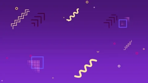 Abstract Shapes Opener Motion Background Stock Footage 166843221