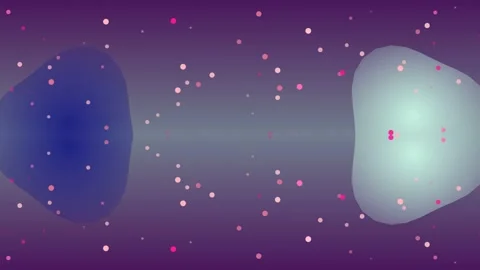 Abstract Shapes in Purple Space Background. Stock-Footage 329927572
