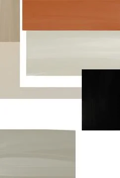 Abstract shapes Rectangles Wall Poster Wall Decor 스톡 일러스트